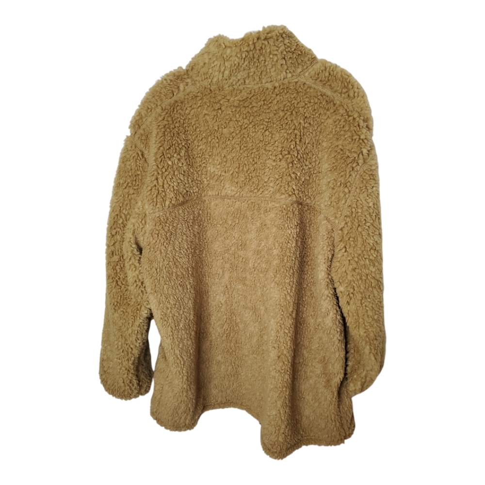 Patagonia retro X womens teddy winter coat khaki navy blue XL new - Picture 9 of 9